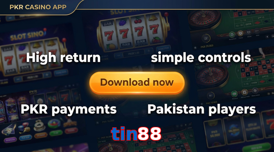 Main screen of Tin88 gamedownload page for PK players